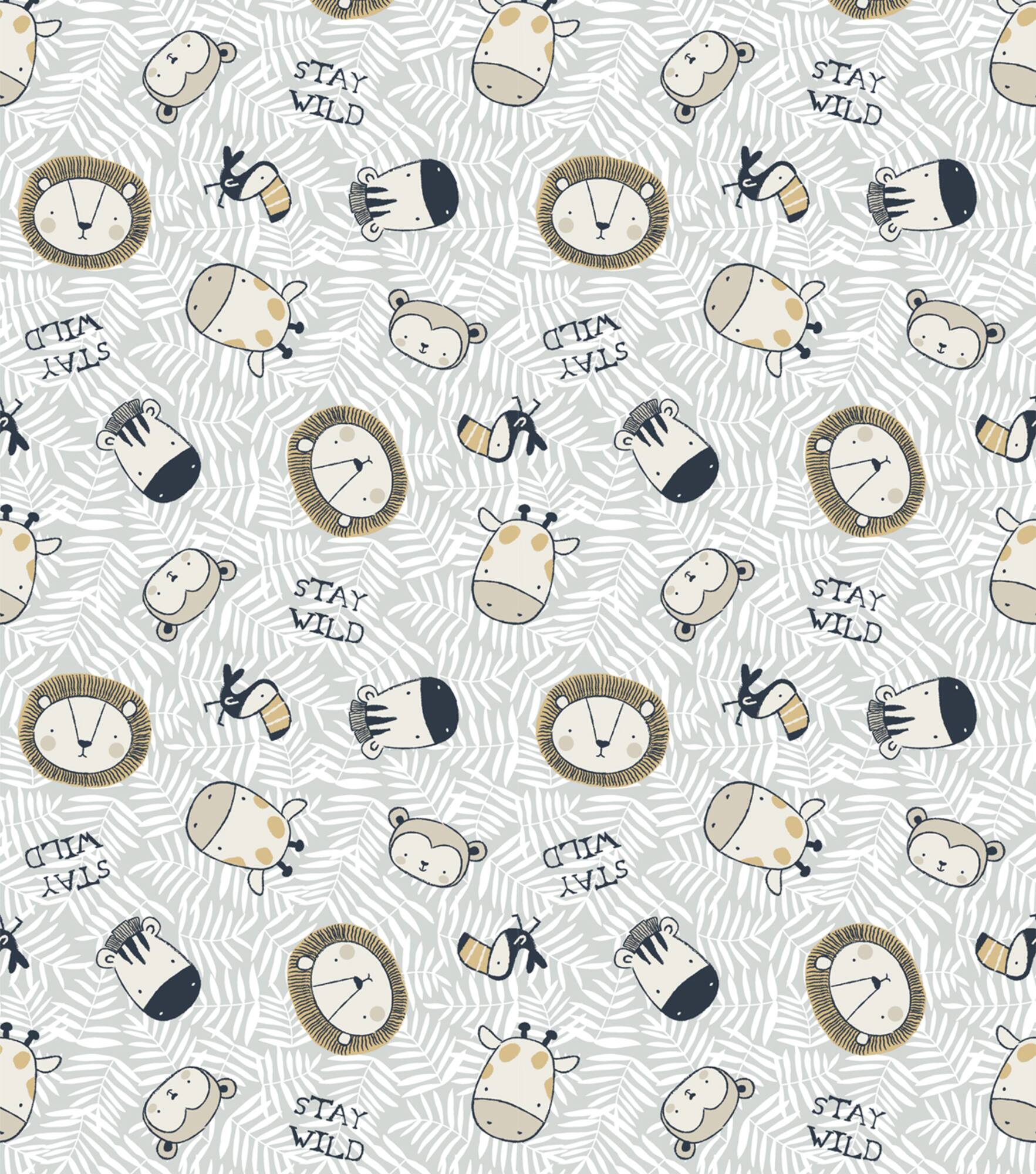 Springs Creative Stay Wild Cotton Fabric